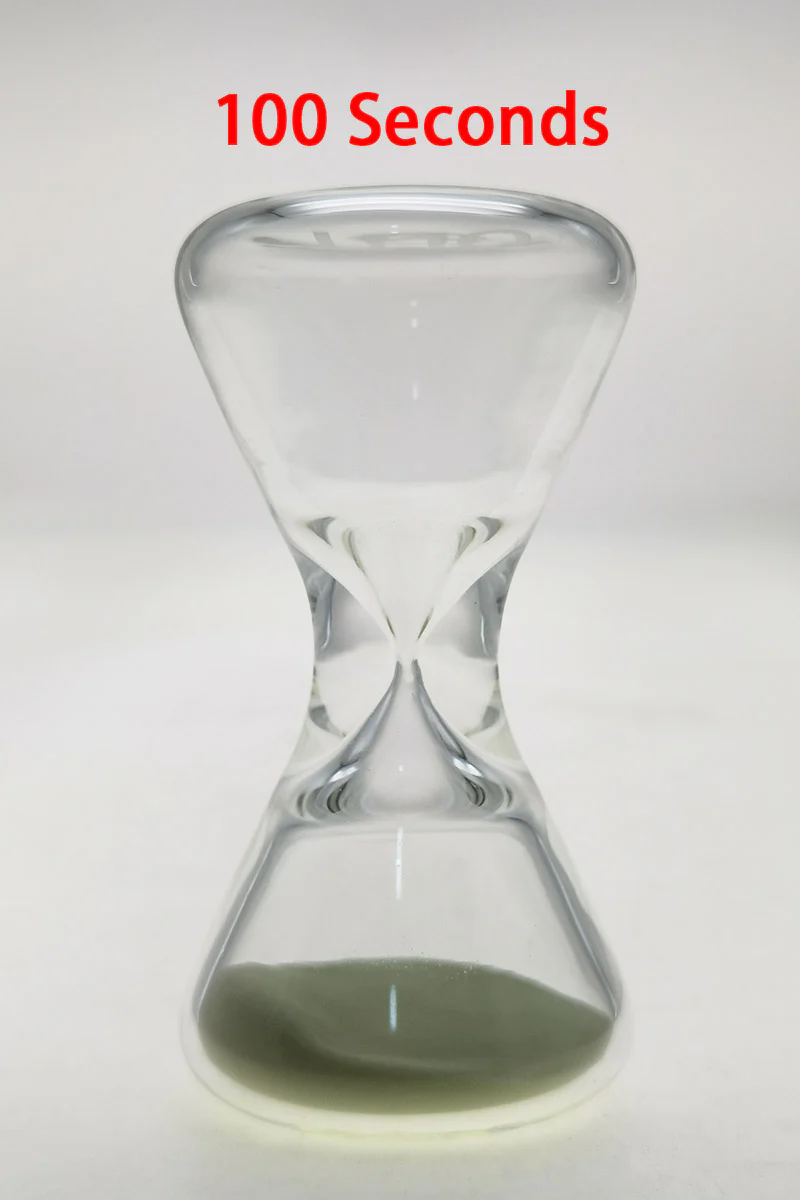 TAG - 3.5" Hour Glass with Glow in the Dark Sand - Image 62