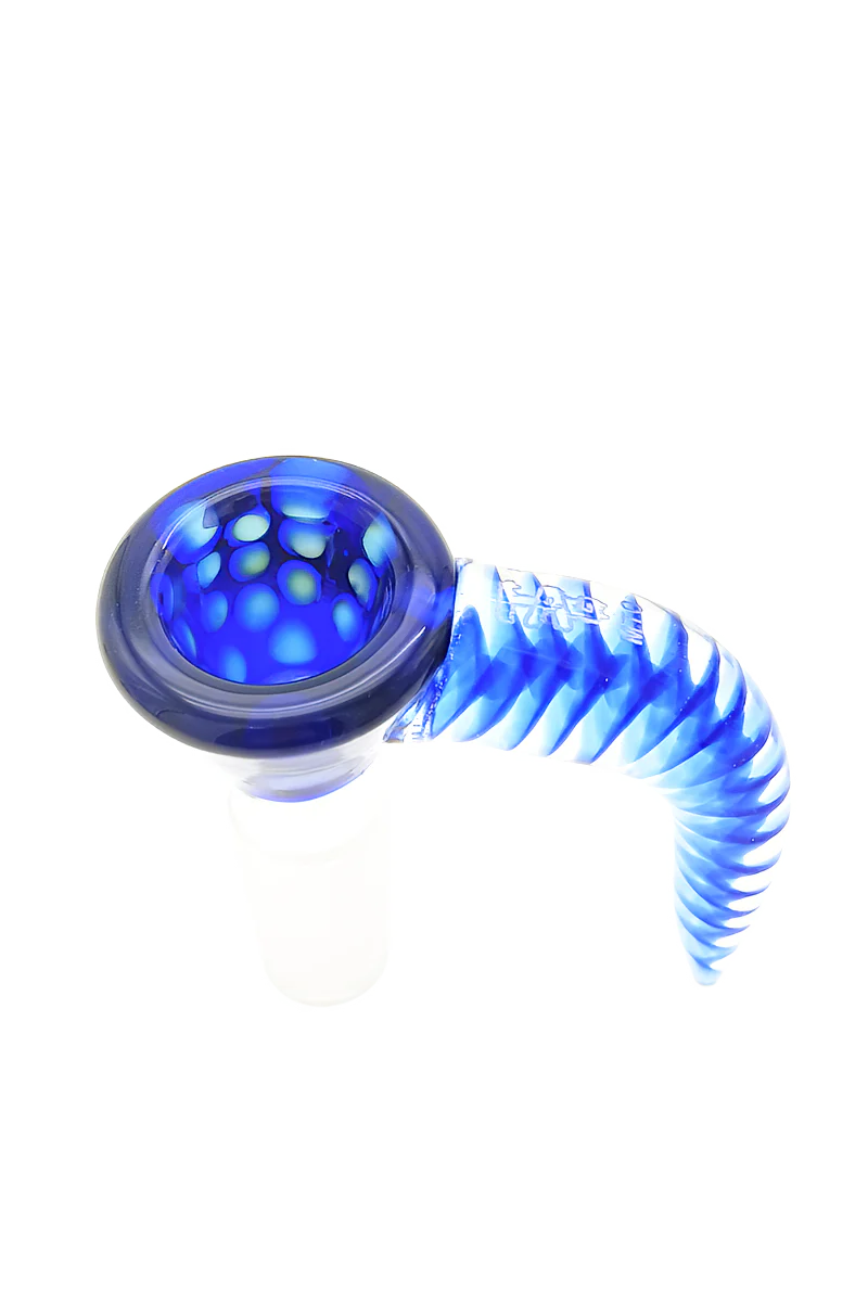 TAG - Disc Screen Bong Slide Bowl Piece with Horn Handle - Image 8