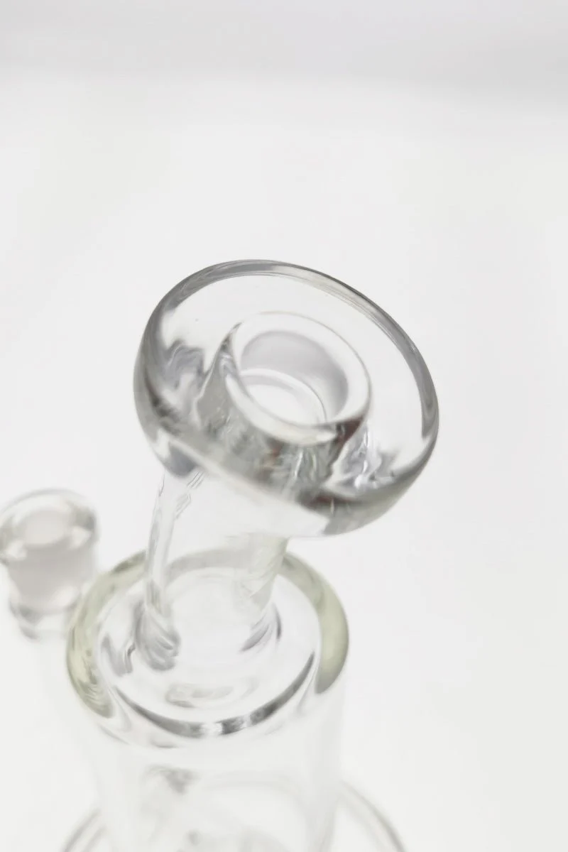 TAG - 6" Bent Neck Fixed Super Slit UFO Diffuser Dab Rig 44x4MM (10MM Female) - Image 5