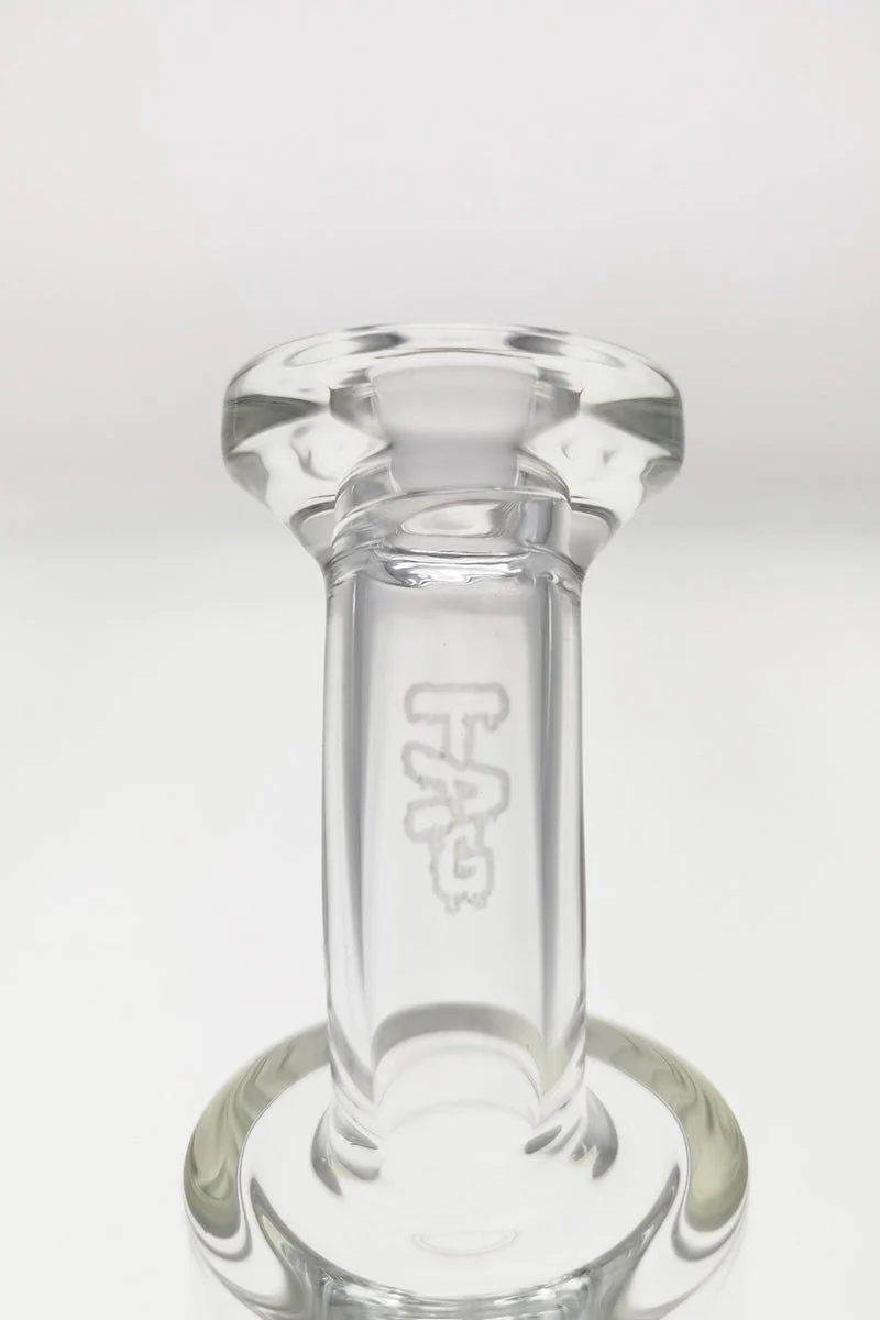 TAG - 6" Bent Neck Fixed Super Slit UFO Diffuser Dab Rig 44x4MM (10MM Female) - Image 6