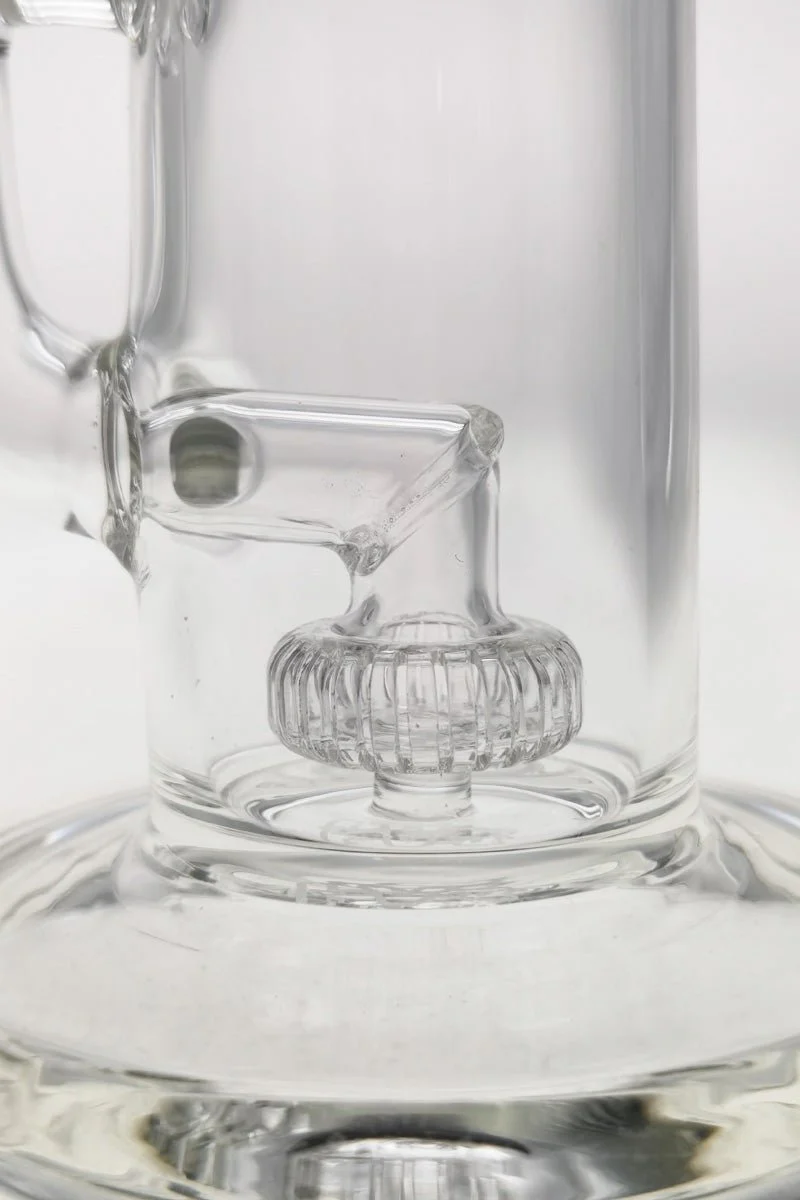TAG - 6" Bent Neck Fixed Super Slit UFO Diffuser Dab Rig 44x4MM (10MM Female) - Image 8
