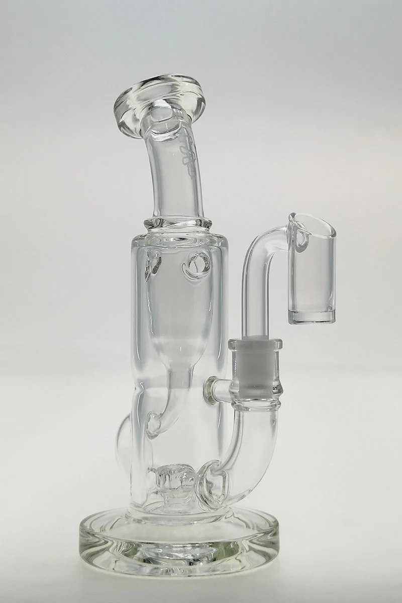 TAG - 7" Micro Super Slit Puck Mini Klein Dab Rig 38x4MM (10MM Female)