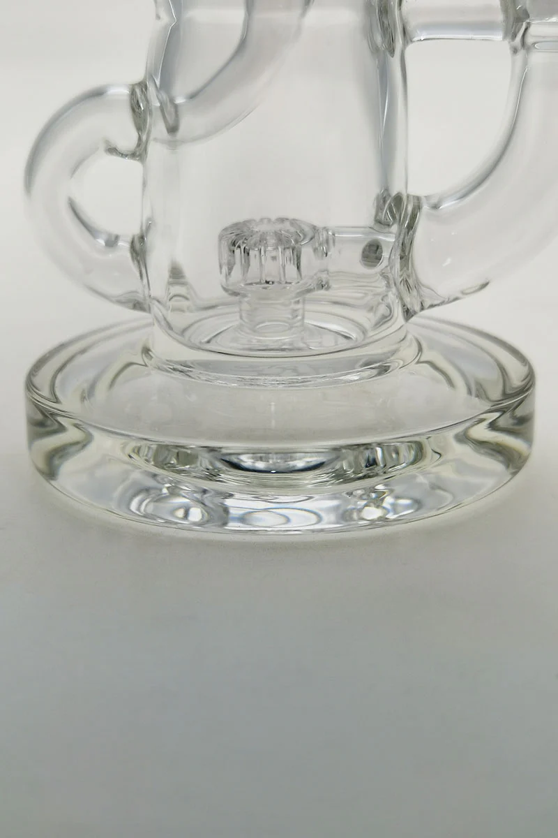 TAG - 7" Micro Super Slit Puck Mini Klein Dab Rig 38x4MM (10MM Female) - Image 2