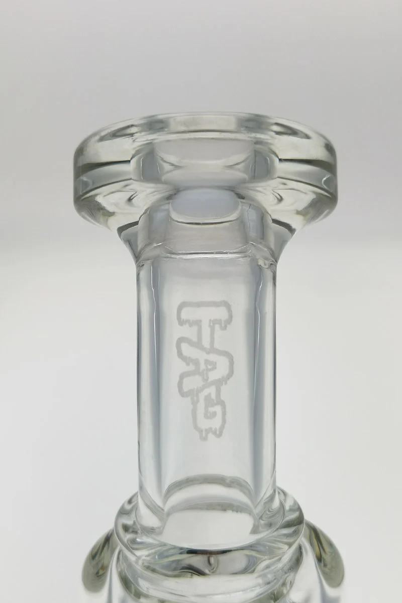 TAG - 7" Micro Super Slit Puck Mini Klein Dab Rig 38x4MM (10MM Female) - Image 7