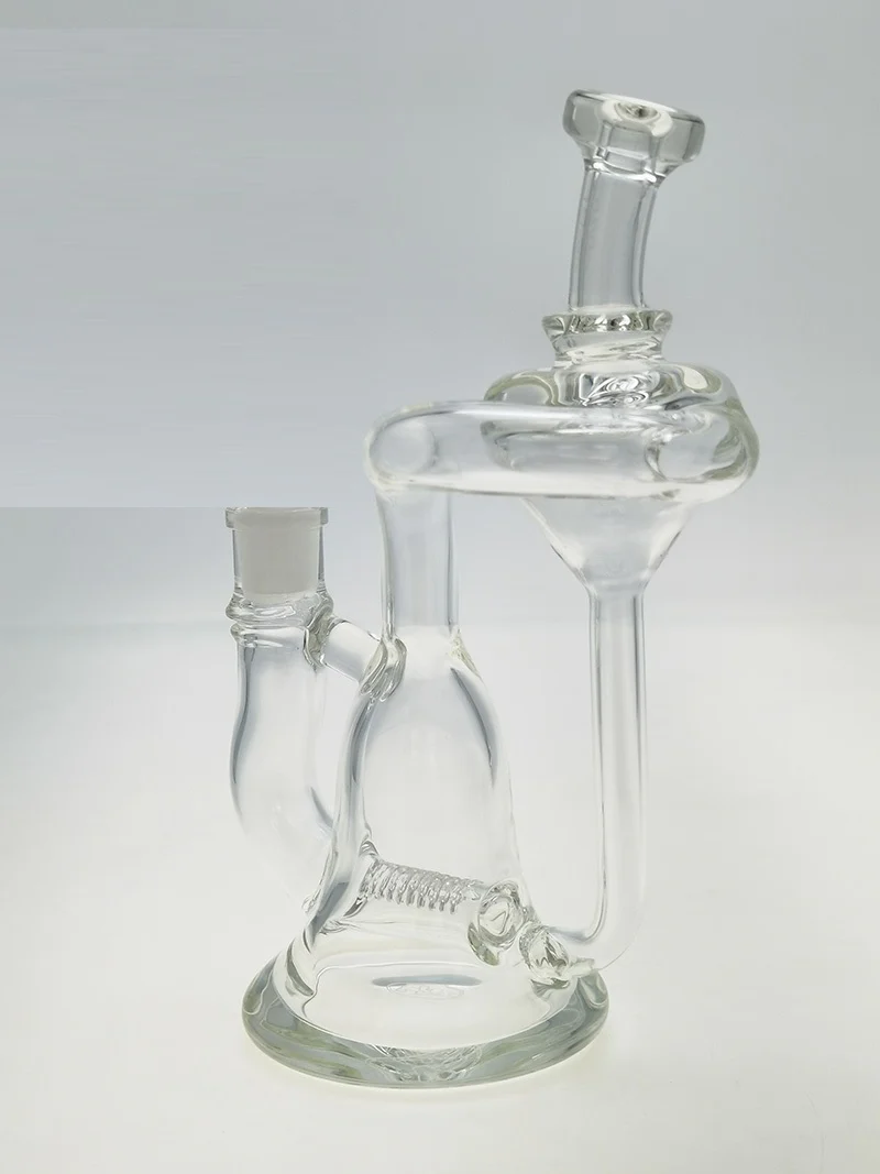 TAG - 8.25" Multiplying Inline Bellow Base Recycler Dab Rig 50x9MM (14MM Female) - Image 2