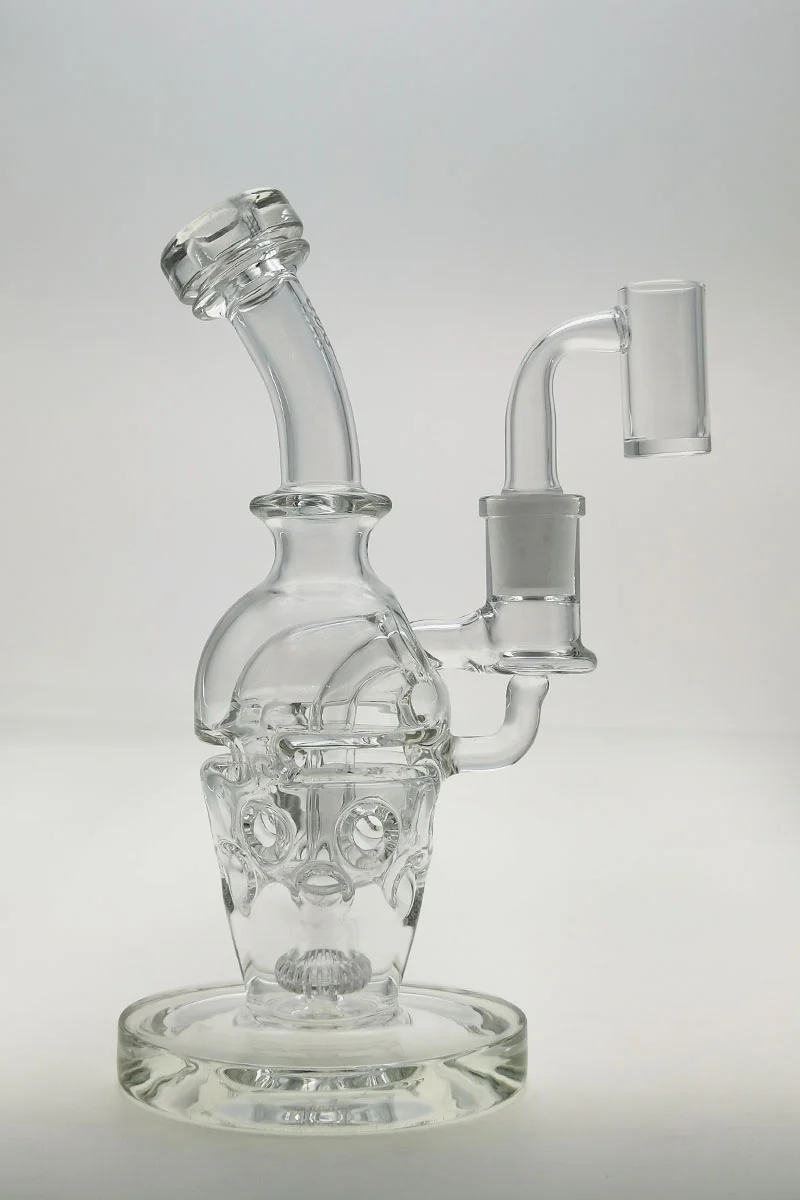 TAG - 8" Super Slit UFO Fab Egg Dab Rig (14MM Female) - Image 2