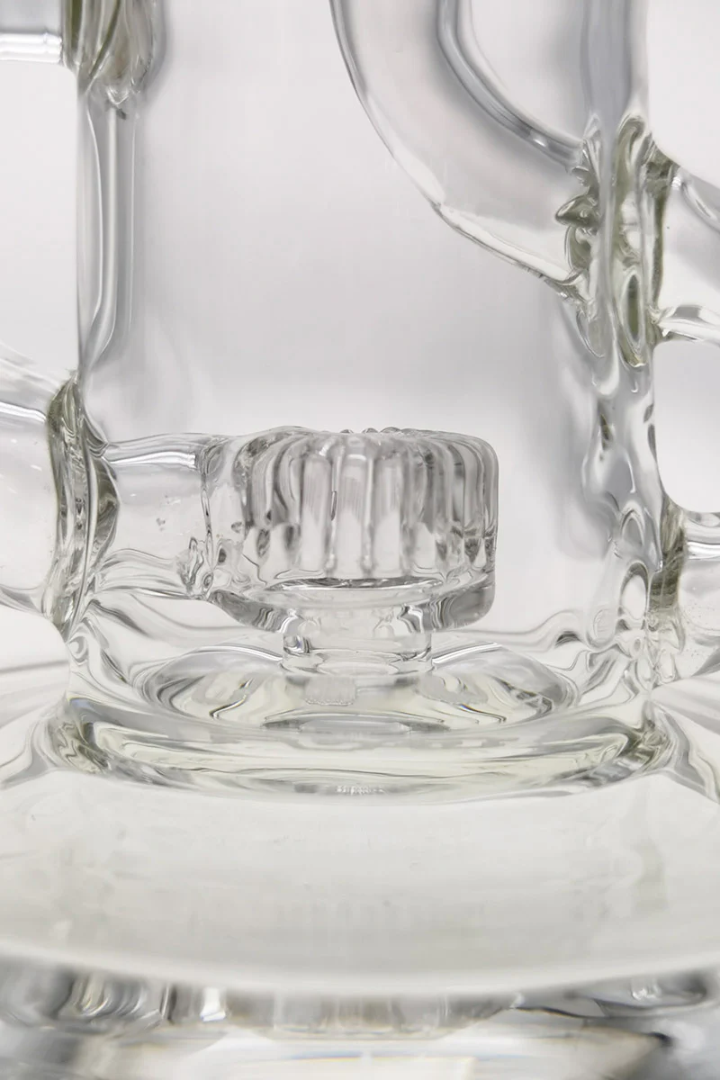 TAG - 8" Super Slit Puck Klein Incycler (Recycler) Dab Rig 44x4MM (14MM Female) - Image 73