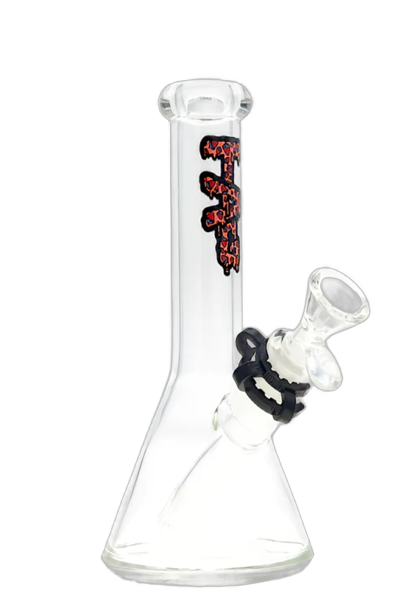 TAG - 8" Beaker Bong 32x4MM - 18/14MM Downstem (3.25") - Image 17