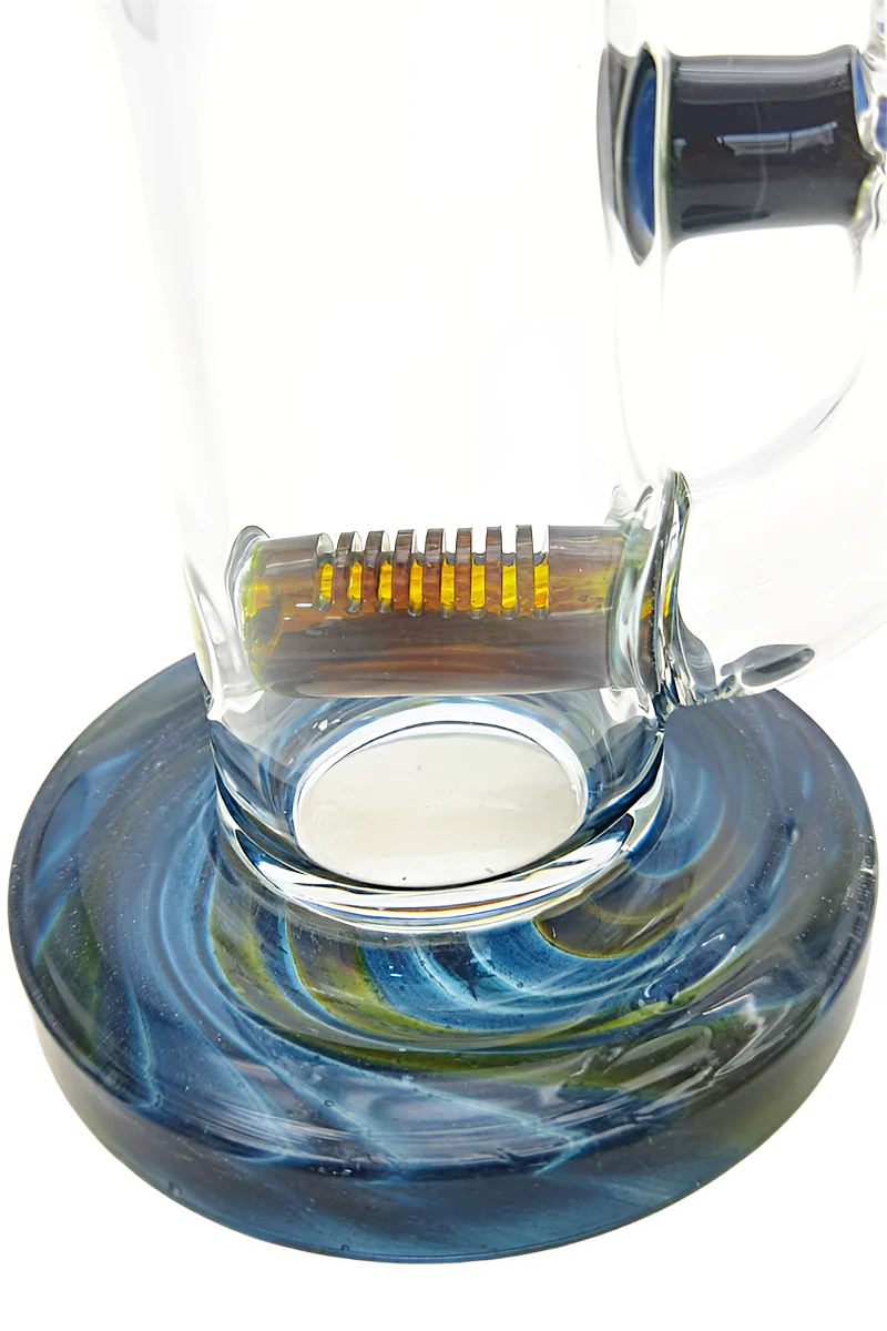 TAG - 8" Bent Neck Inline Diffuser Dab Rig 50x5MM (14MM Female) - Image 19