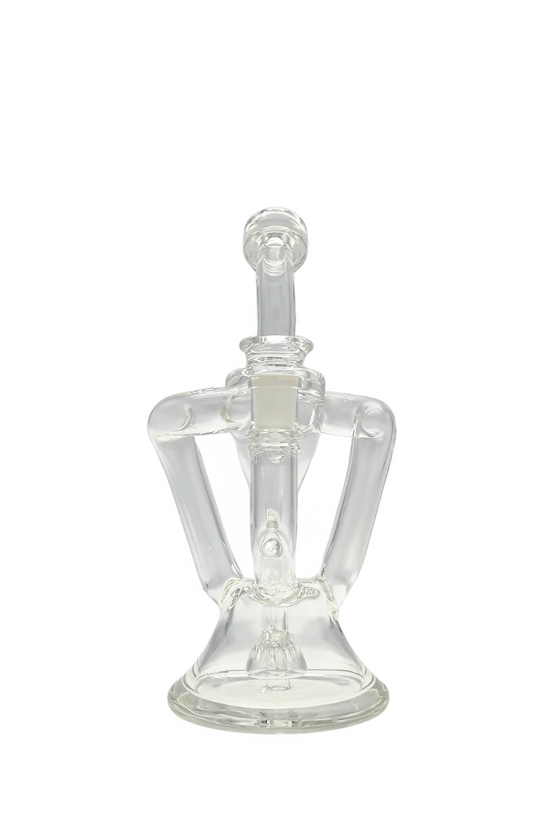 TAG - 9" Super Slit Donut Dual Arm Recycler Dab Rig (14MM Female) - Image 11