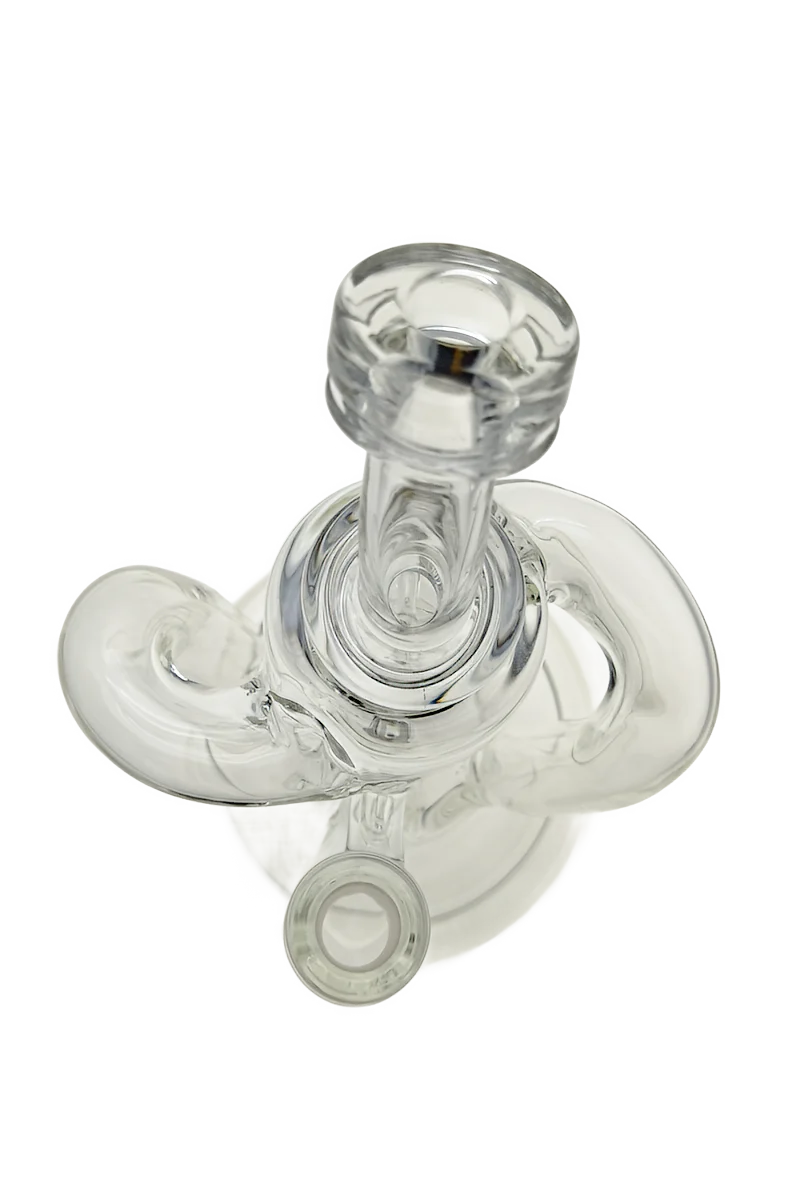 TAG - 9" Super Slit Donut Dual Arm Recycler Dab Rig (14MM Female) - Image 6