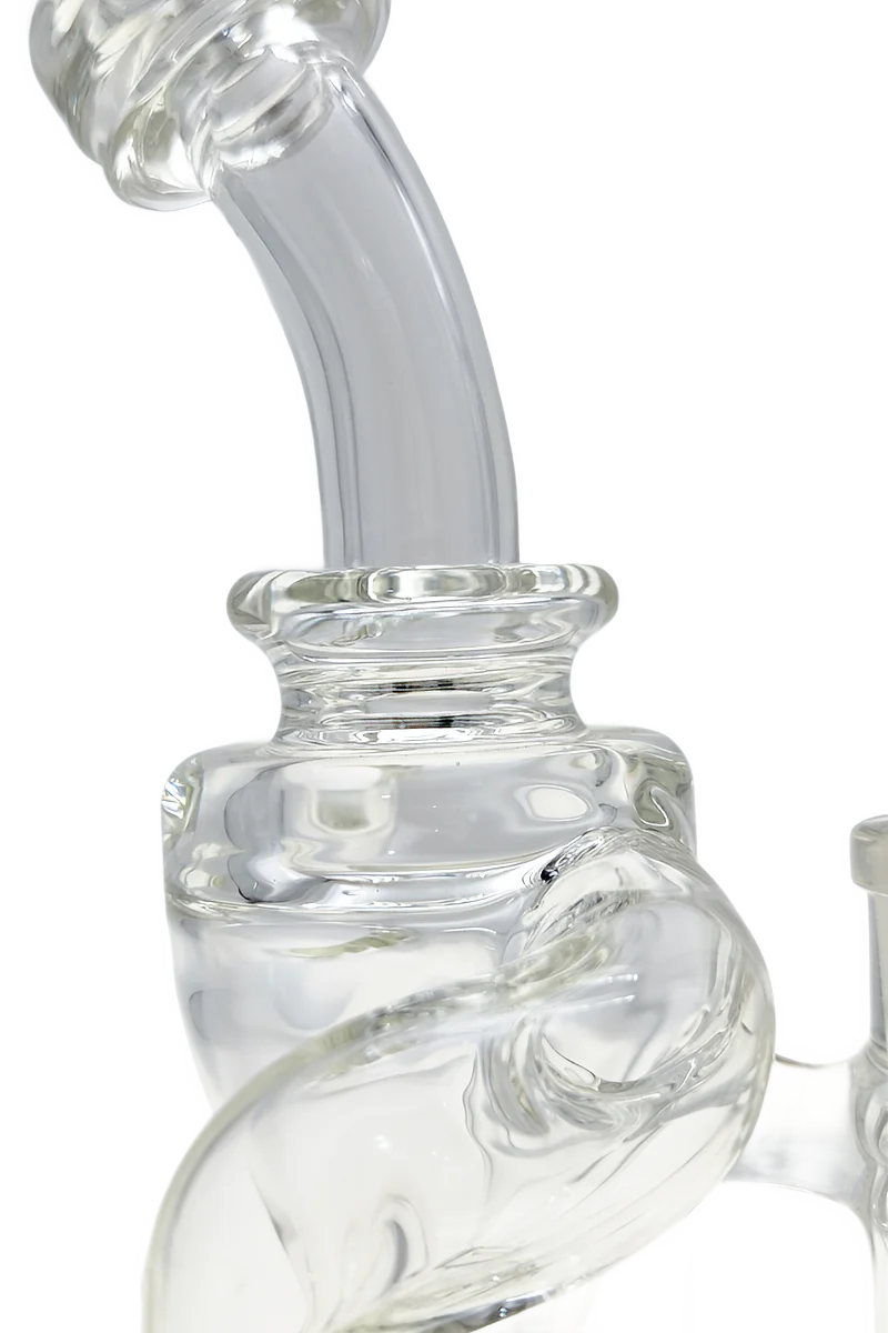 TAG - 9" Super Slit Donut Dual Arm Recycler Dab Rig (14MM Female) - Image 7