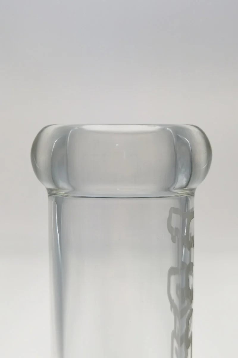 TAG - 8" Straight Tube Bong 44x4MM - 18/14MM Downstem (2.75") - Image 7