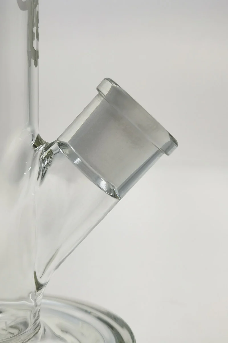 TAG - 8" Straight Tube Bong 44x4MM - 18/14MM Downstem (2.75") - Image 9