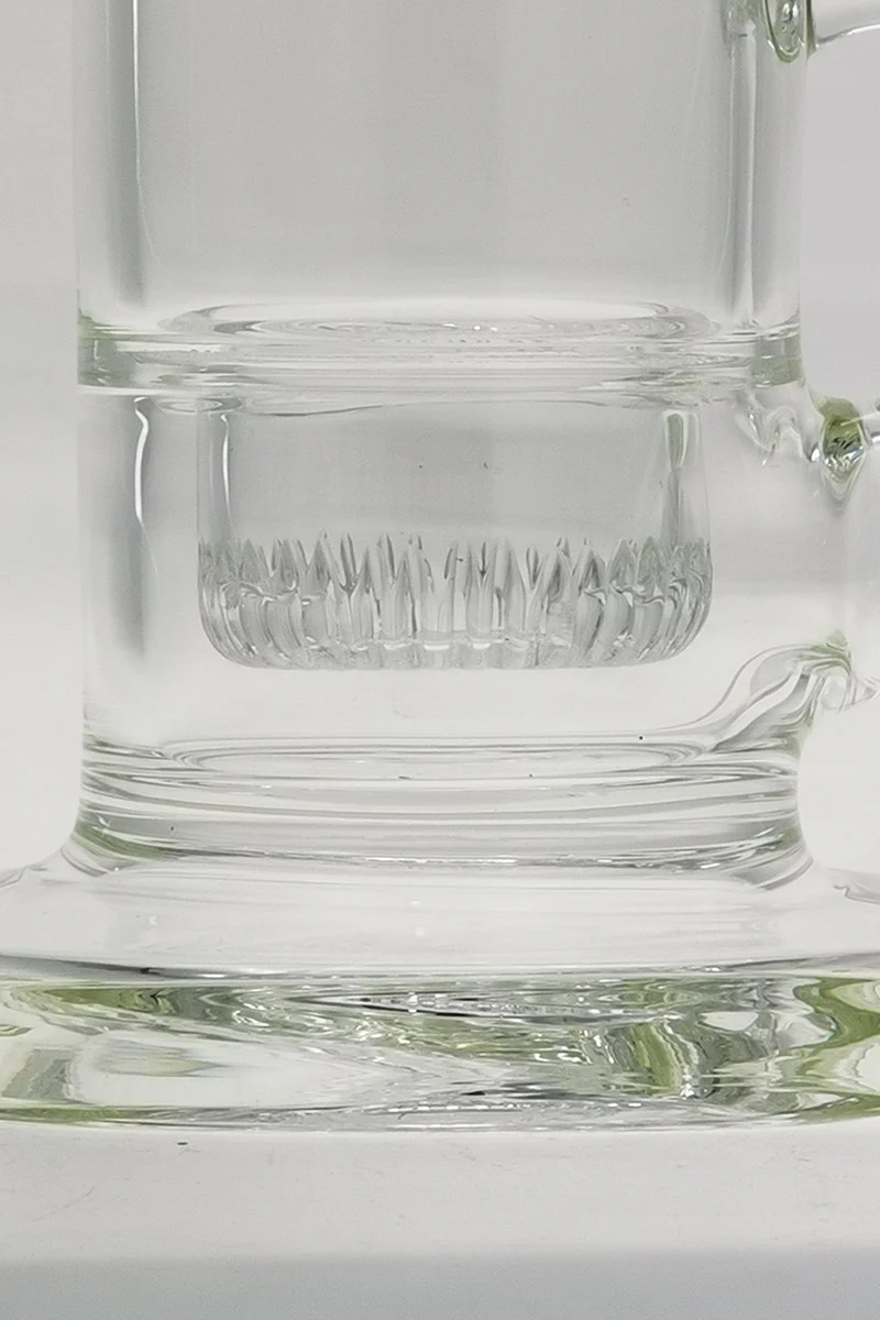 TAG - 9" Bent Neck Interior Showerhead Dab Rig Bong 55x5MM (14MM Female) - Image 12