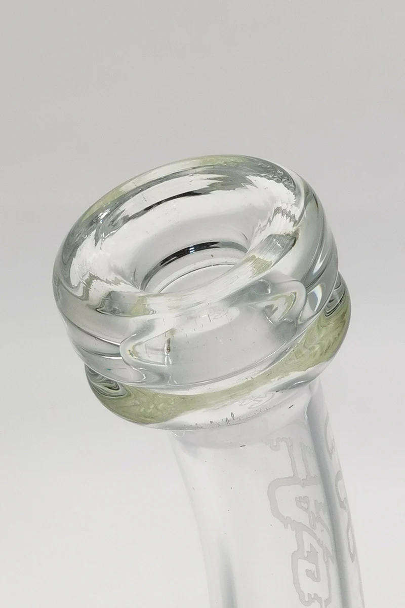 TAG - 9" Bent Neck Interior Showerhead Dab Rig Bong 55x5MM (14MM Female) - Image 6