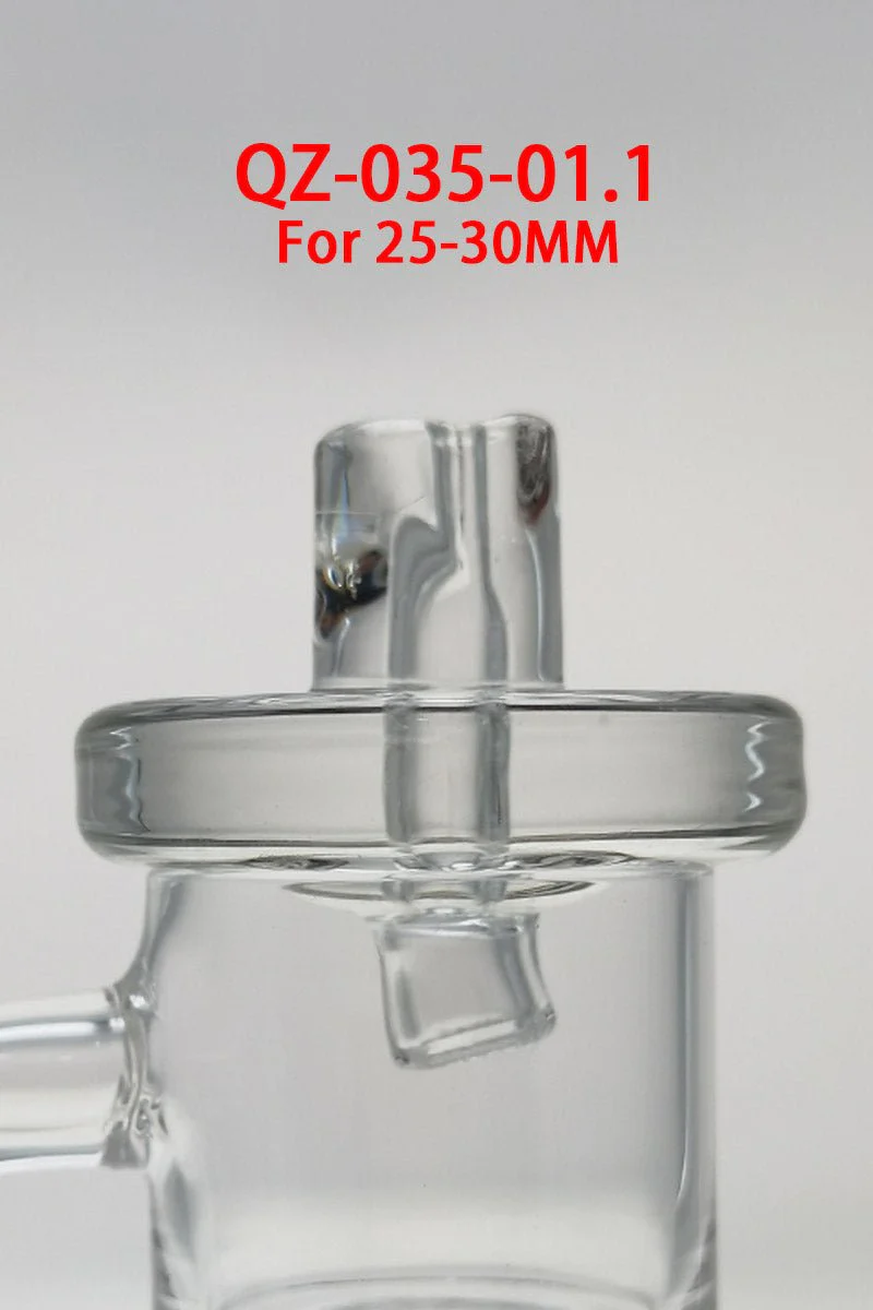 TAG - Directional Air-Flow Quartz Banger UFO Carb Cap with Handle - Image 11